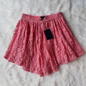 NBD Skirts - NBD | Revolve Make Me Blush Lace Mini Skirt NBD Skirts - NBD | Revolve Make Me Blush Lace Mini Skirt